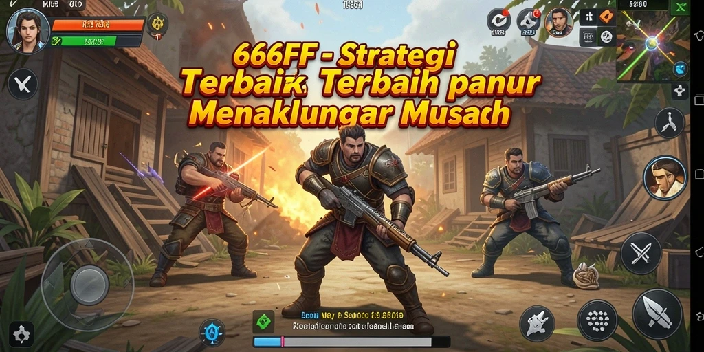 Tampilan gameplay 666FF yang menegangkan dan strategis.