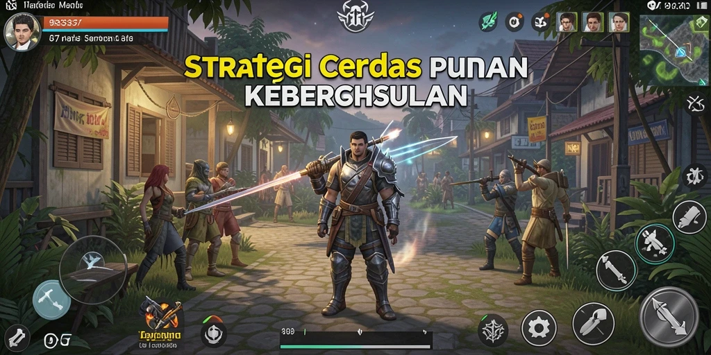 Tangkapan layar gameplay 93337 menunjukkan pertempuran strategis yang mendebarkan.