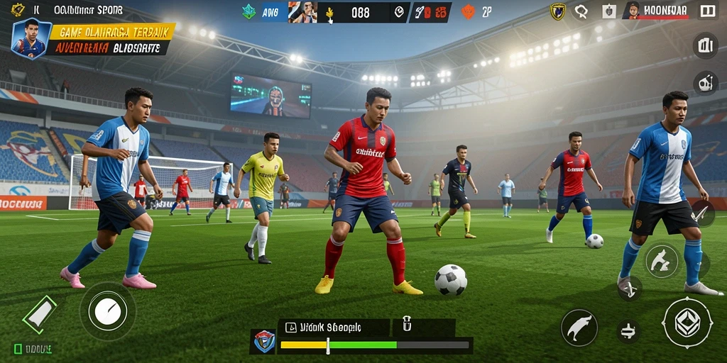 Tampilan gameplay seru dan menegangkan dalam AW8.