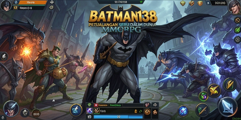 Tampilan menarik dari gameplay MMORPG BATMAN138 yang penuh aksi.