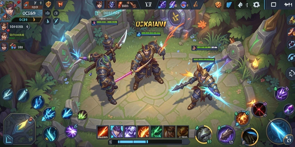 Tampilan gameplay seru dan mendebarkan di OCE69.