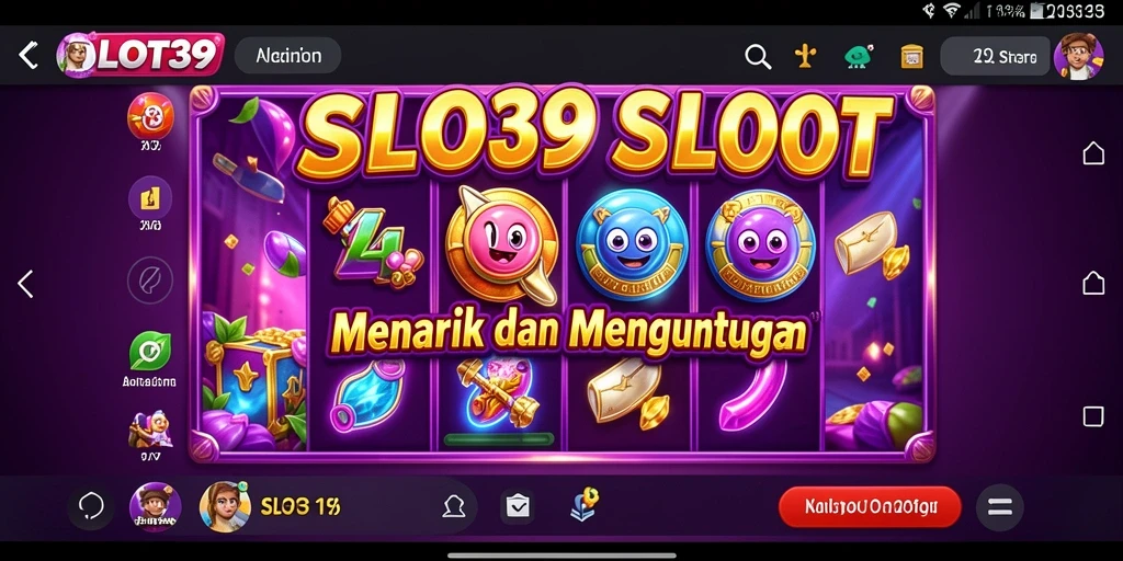 Tampilan gameplay SLOT39 yang menegangkan dan mengasyikkan.