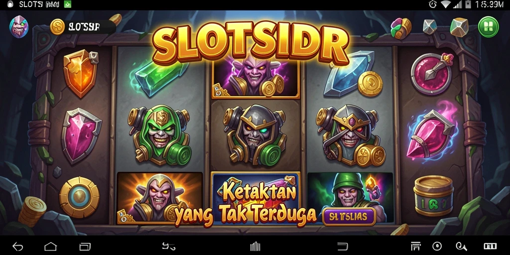 Gameplay SLOTSIDR dengan nuansa horor yang mencekam.