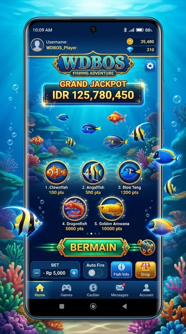 Screenshot fitur pencarian aplikasi terbaru di wdbos untuk kemudahan pengguna.